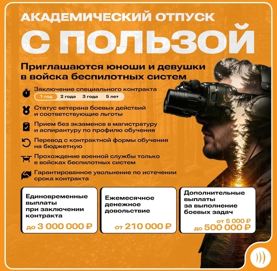 Стань специалистом беспилотных систем