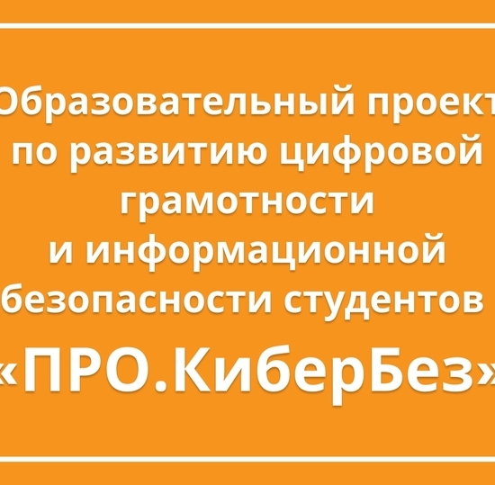 «ПРО.КиберБез»: итоги образовательного проекта